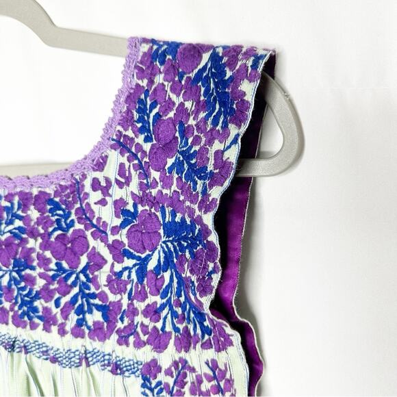 MI GOLONDRINA Printed Bateau Neckline Blouse in Size Small - Picture 3 of 5